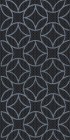 Декор 04-01-1-08-03-04-100-2 Аллегро черный геометрия 20х40 Нефрит-Керамика