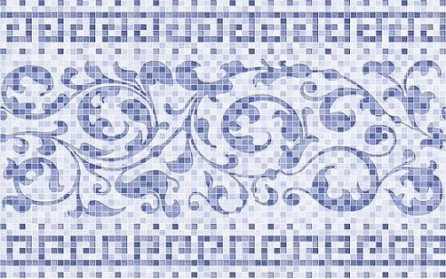 Плитка настенная 00-00-1-09-00-61-1026 Бильбао голубой 25х40 Нефрит-Керамика