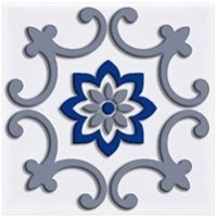 Декор 04-01-1-02-03-65-1001-4 Сиди-Бу-Саид синий 9.9x9.9 Нефрит-Керамика
