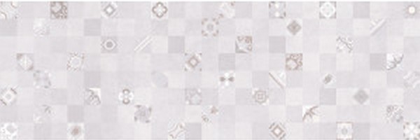 Декор Нефрит-Керамика Брендл Мозаика серый светлый 20x60 17-00-06-2212
