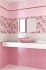 Бордюр Нефрит-Керамика Форте Оригами розовый 3x31 34-03-41-003