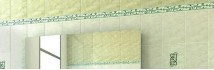 Плитка Нефрит-Керамика Саяны салатный 30x20 настенная 06-00-81-035