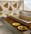 Декор Нефрит-Керамика Восхищение Gold Morming В бежевый стеклянный 20х40