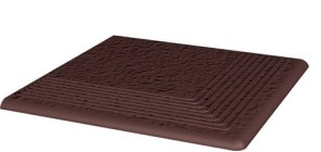 Ступень Cloud Brown Duro угловая структ 30х30 Paradyz