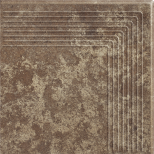 Ступень Paradyz Ilario Brown Stopnica Narozna 30x30 угловая
