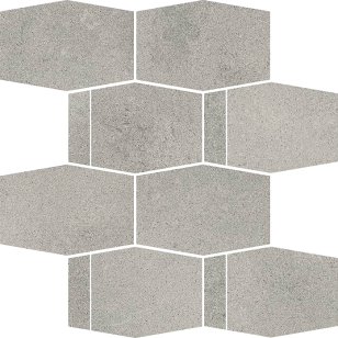 Мозаика Paradyz Naturstone Antracite Cieta Hexagon Mix 23.3x28.6