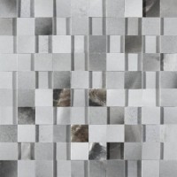 Мозаика настенная 739964 Alabastri Di Rex Zaffiro Mosaico 3D 3x3 Lap Ret 30x30 Rex Ceramiche