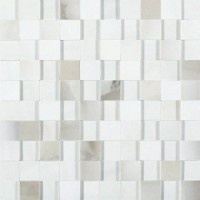 Мозаика настенная 739965 Alabastri Di Rex Smeraldo Mosaico 3D 3x3 Lap Ret 30x30 Rex Ceramiche
