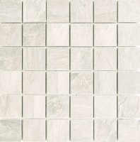 Декор 739356 Ardoise Mosaico Blanc Grip 30x30 Rex Ceramiche