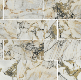Мозаика 761811 Etoile De Rex Symphonie Mat 6mm Mur 7.5x15 30x30 Rex Ceramiche