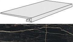 Ступень 756345 Prexious Thunder Night Gradino Glossy 33x120x3 Rex Ceramiche