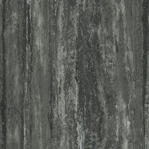 Керамогранит напольный 746693 Travertino Black Matte Ret 80x80 Rex Ceramiche