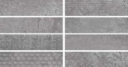 Керамогранит Serenissima Cir Costruire Metallo Strong Mix Titanio 30x120 1063157