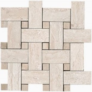 Мозаика 1043740 I Travertini Mos.Intr.Grigio Nat. 30х30 Serenissima Cir