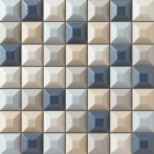 Мозаика Elementary blue 31.4x31.4 Tubadzin