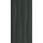 Плитка Tubadzin Maxima black Str 44.8x22.3 настенная