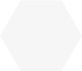 Керамогранит K945261 Miniworx Hexagon Белый Матовый 21x24 Vitra