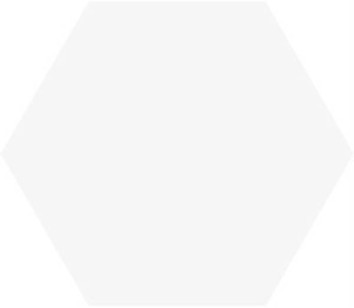 Керамогранит K945261 Miniworx Hexagon Белый Матовый 21x24 Vitra