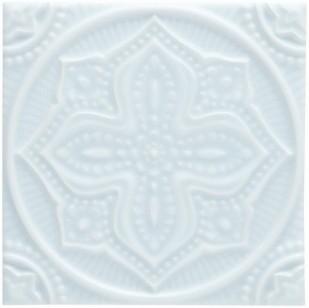 Декор Studio ADST4096 Relieve Mandala Planet Ice Blue 14.8x14.8 Adex