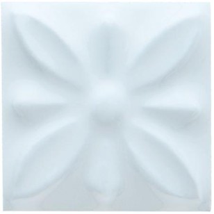 Декоративная вставка Studio ADST4109 Taco Relieve Flor N1 Ice Blue 3x3 Adex