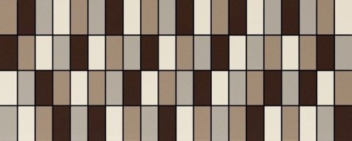 Мозаика Aleluia Ceramicas Home 20x50 коричневый D2110