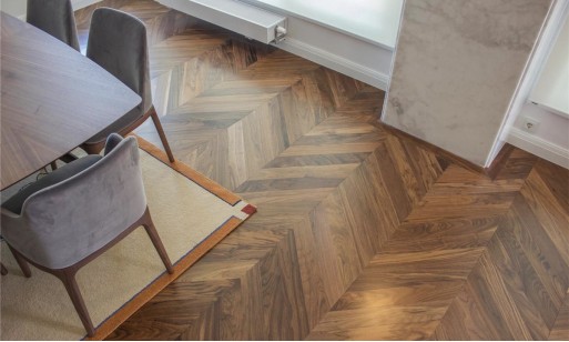 Керамогранит Alpas Euro Alacia Chevron Almond 8x45