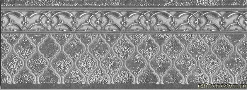 Бордюр Alhambra Silver Zocalo 11x29.75 Aparici