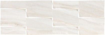 Плитка Argenta Lira Prisma White 25x75 настенная