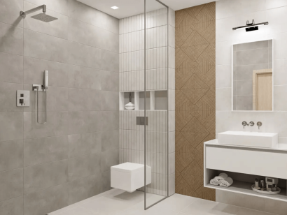 Плитка Azori Cemento Geometria 31.5x63