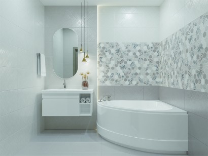 Плитка Azori Incisio Silver 31.5x63