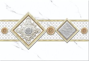 Декор Оригами Каррара Геометрия 27.8x40.5 Azori