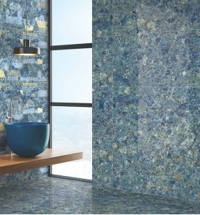 Керамогранит Bluezone Rockstone Azur Nebula Series 60x120