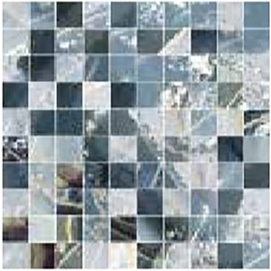 Мозаика Brennero Jewel Mosaico Nebulosa Mix Blue 30x30