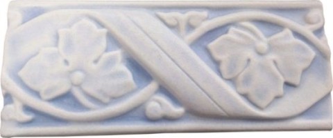 Бордюр Ceramiche Grazia Boiserie Gemme Indaco 8x20 GEM400