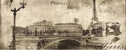 Декор Ceramika Konskie Treviso Postcard Beige 1 20х50
