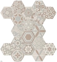 Декор Cifre Ceramica Dec. Vodevil Ivory 17.5x17.5 настенная