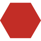 Керамогранит Codicer Basic Hex 25 Red 25x22