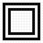 Декор 187778 Black and White Grid 20x20 Dune