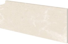 Плинтус Zanq.Marbles Fior Crema Marfil Der прав 18x40 Exagres