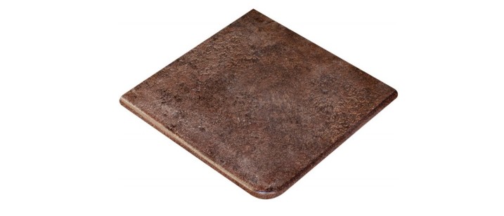 Угловая ступень Cart.Metalica Cherry 33х33х3 Exagres