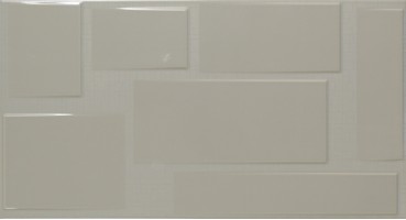 Плитка Fanal Rev. Blocks Gris Relieve 32.5x60 настенная