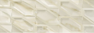 Плитка Fanal Calacatta Gold Hexa Gloss 31.6x90 настенная