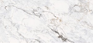 Керамогранит FMAX Fendi White 6 mm Glossy 120x270 