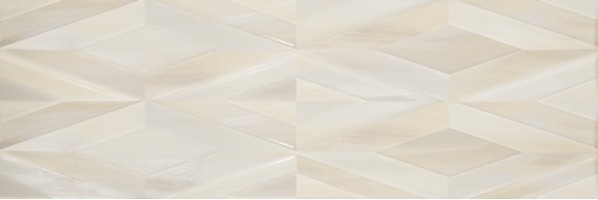 Настенная плитка 147-003-2 Galleria Ivory Geometric 30x90 Gemma
