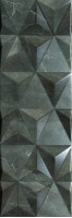 Настенная плитка 147-016-5 Valentina Anthracite Geometric 20x60 Gemma