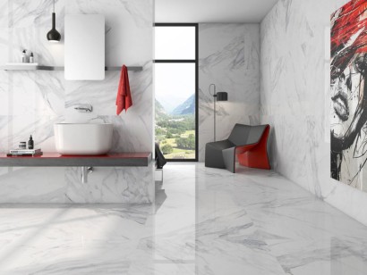 Керамогранит Geotiles Statuary Blanco Leviglass 120x60