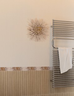 Декор Golden Tile Zebrano бежевый 25x40 К61301