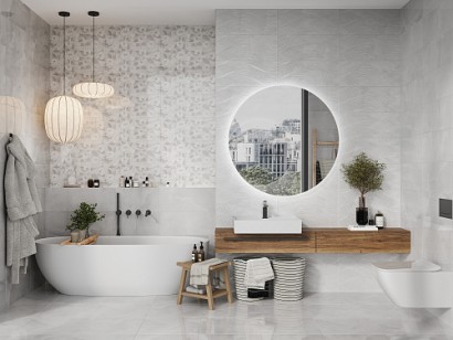 Плитка Gracia Ceramica Moonrise Grey Wall 04 25х60