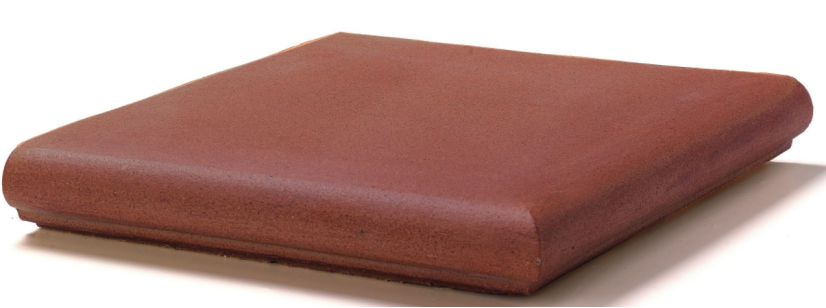 Ступень Gres Aragon Cotto Esquina Redonda Rojo 33x33 902638