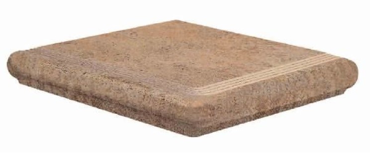 Ступень угловая Esquina Fiorentina Tambora Asper anti-slip 33.3x33.3 Gresmanc